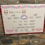 メニューの写真